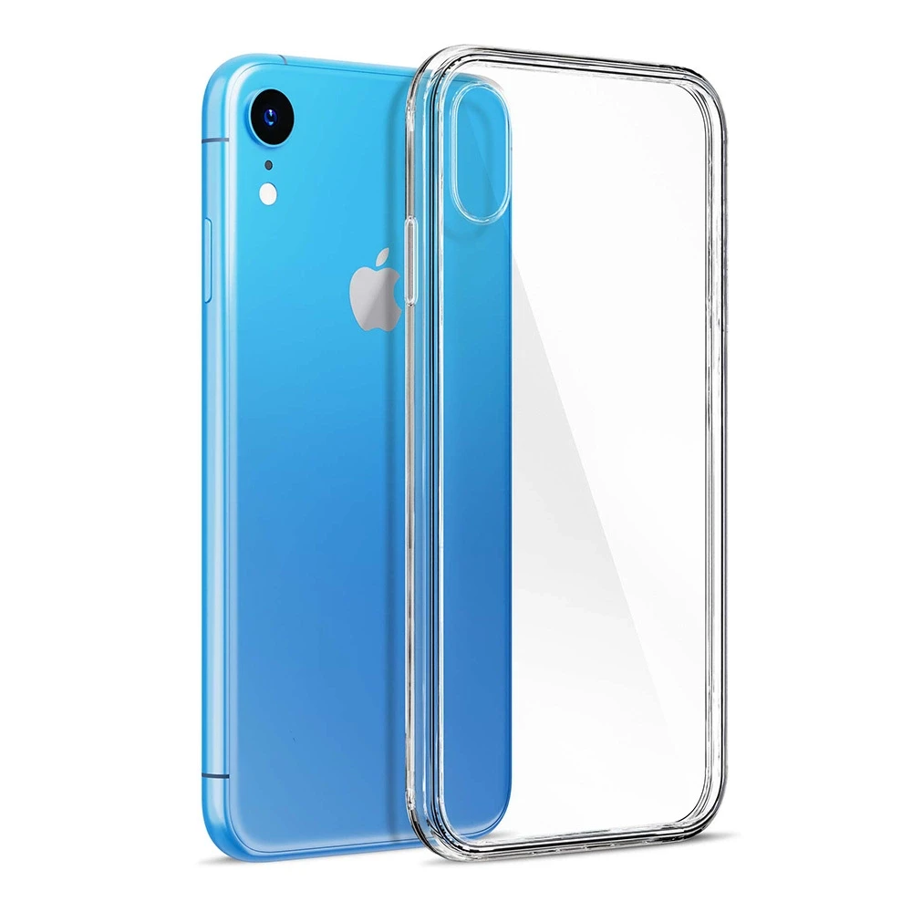 Dėklas 3MK skaidraus dėklo galinis dangtelis, Apple, iPhone XR, TPU, skaidrus