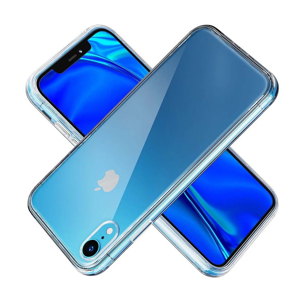 Dėklas 3MK skaidraus dėklo galinis dangtelis, Apple, iPhone XR, TPU, skaidrus