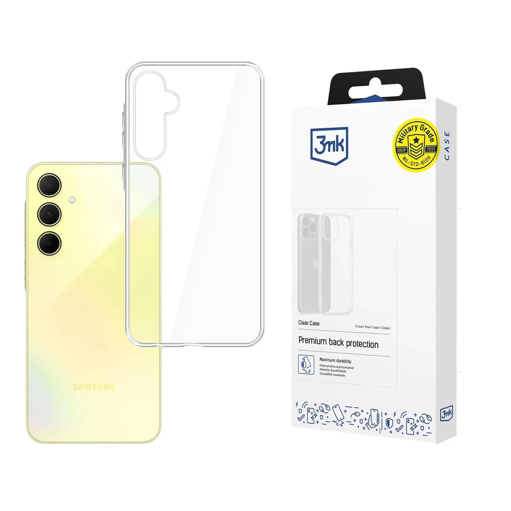Dėklas 3mk Clear Case 1,2mm Samsung A356 A35 5G
