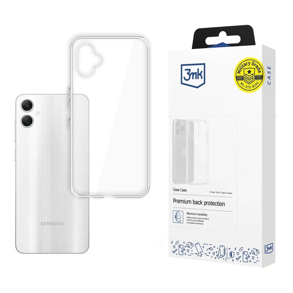 3MK skaidrus Dėklas Samsung Galaxy A05