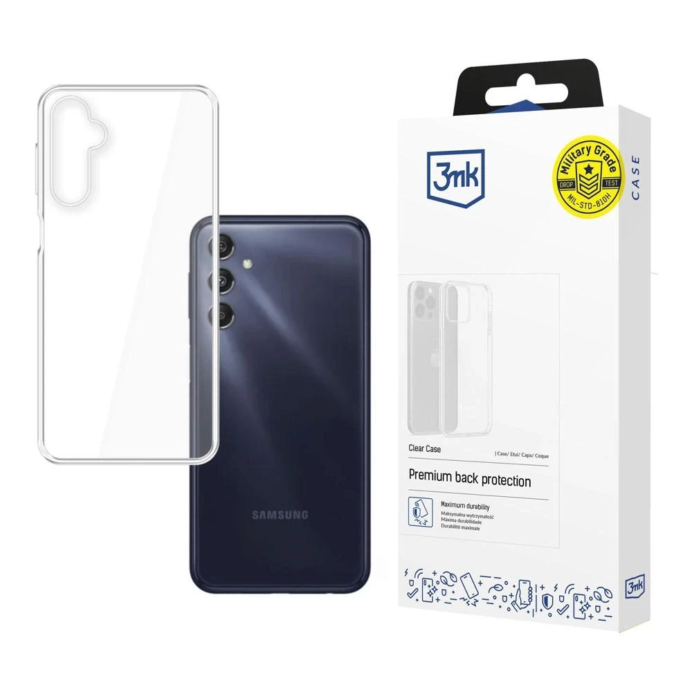 3MK skaidrus Dėklas Samsung Galaxy M34 5G