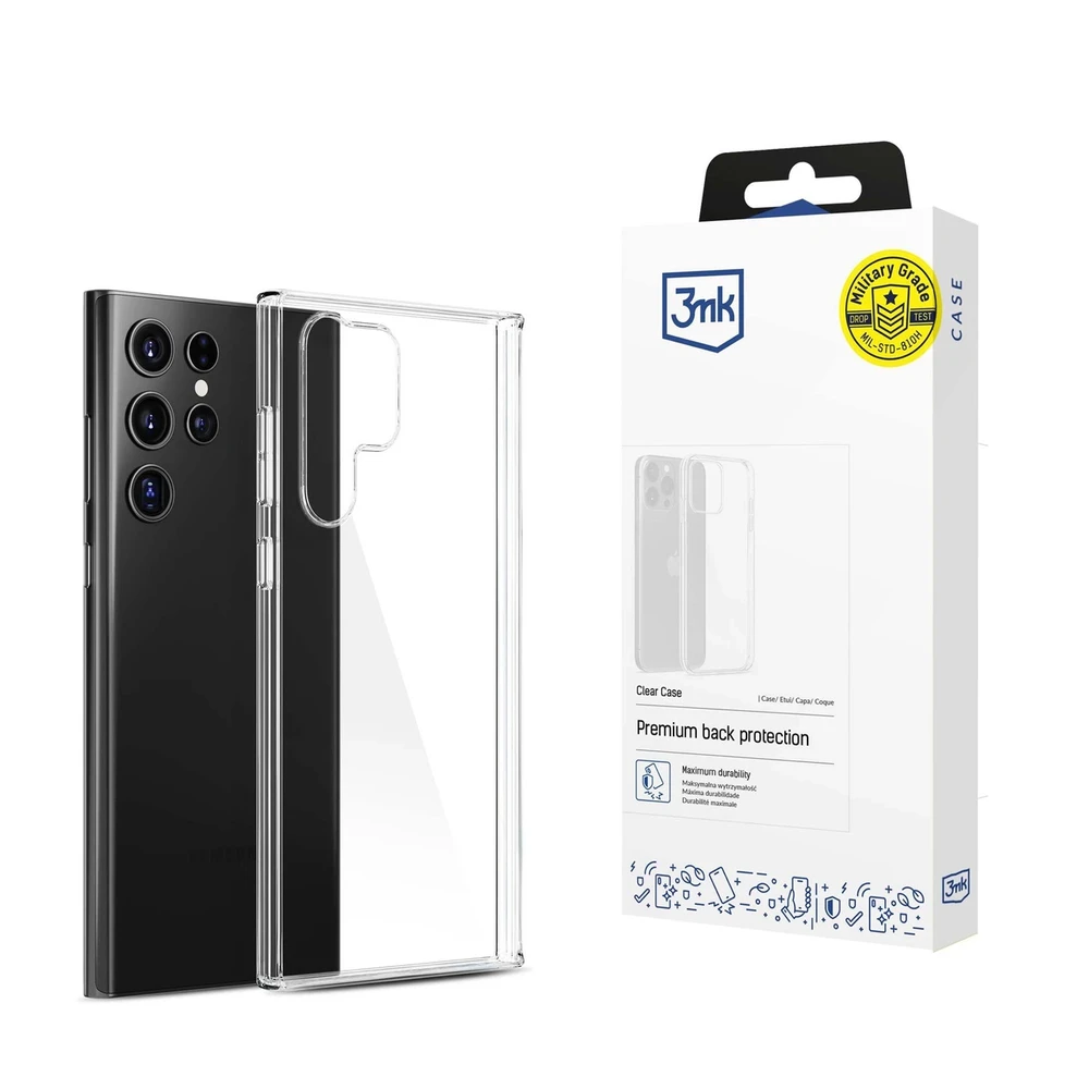 Dėklas 3mk Clear Case 1,2mm Samsung S928 S24 Ultra