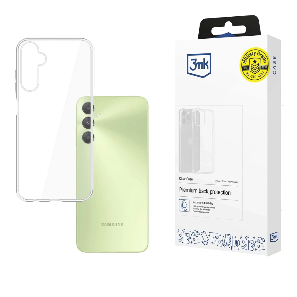Dėklas 3mk Clear Case 1,2mm Samsung A057 A05s