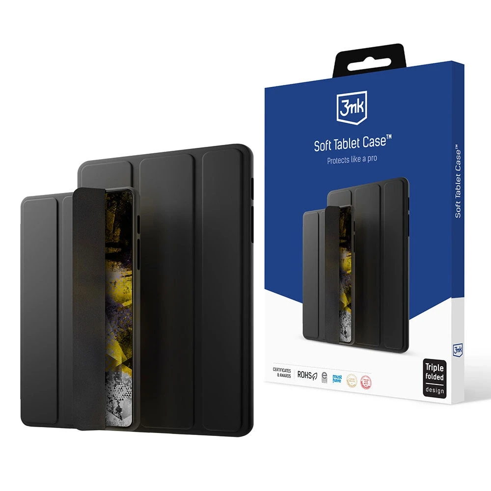 Dėklas 3mk Soft Planšetė Case Samsung X110/X115 Tab A9 8.7 juodas
