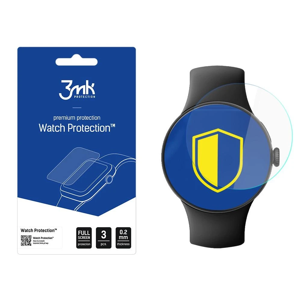 3Mk apsauga „Google Pixel Watch 2“ – 3mk laikrodžio apsaugos ARC