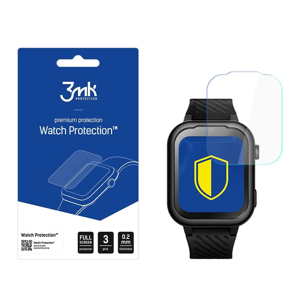 3mk Watch Protection™ hibridinis stiklas prieš FlexibleGlass Lite su Garett Essa Go