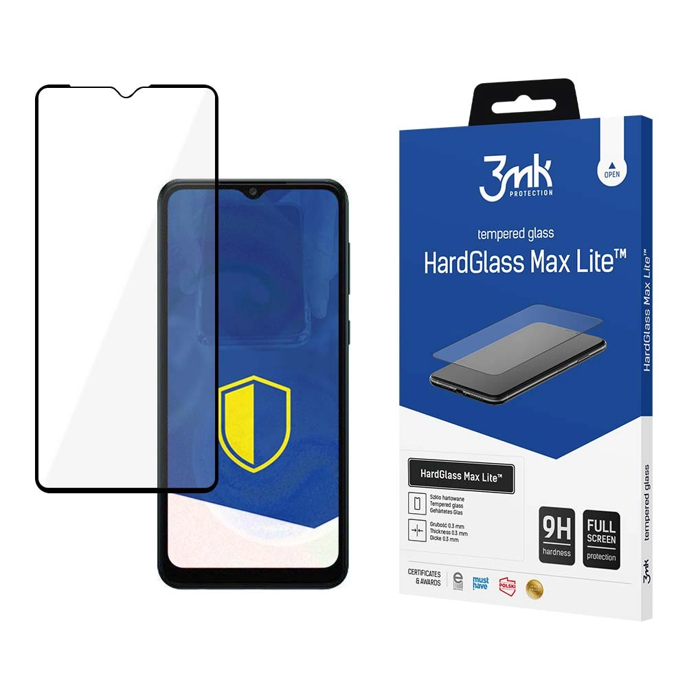 9H 3mk HardGlass Max Lite™ glass skirta Samsung Galaxy A04s