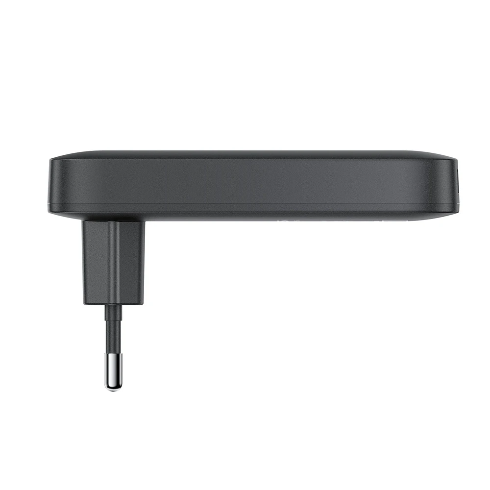 Acefast A100 65W GaN 2 USB-C+ USB-A įkroviklis Ultra Slim – juodos spalvos