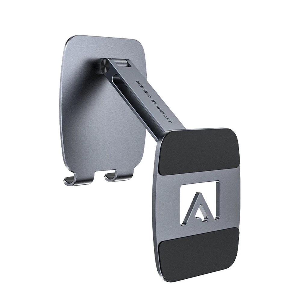 Acefast foldable stovas / telefono laikiklis pilkos spalvos (E13)