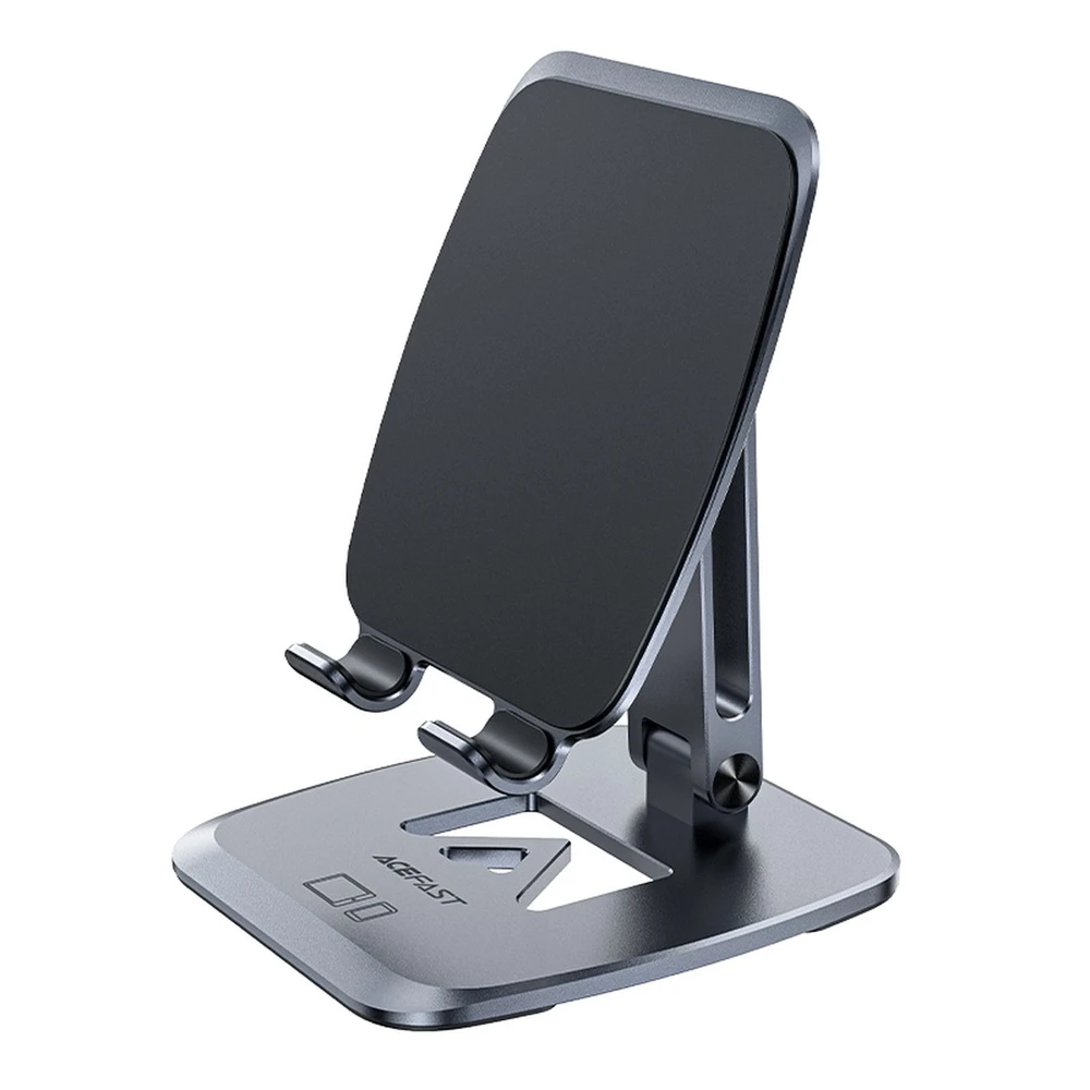 Acefast foldable stovas / telefono laikiklis pilkos spalvos (E13)