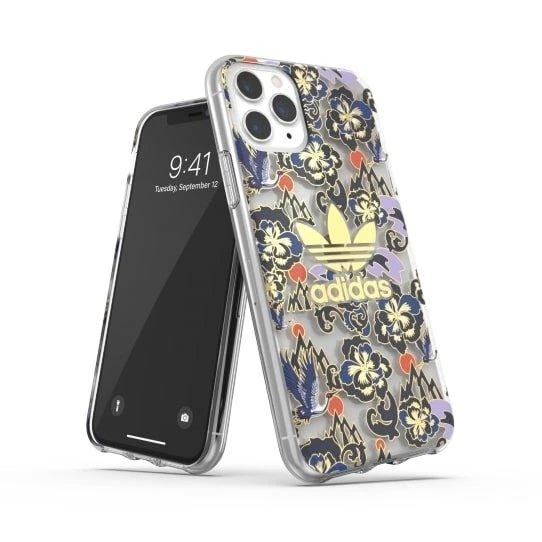 Dėklas Adidas OR Clear Case CNY AOP iPhone 11 Pro auksinė/auksinis