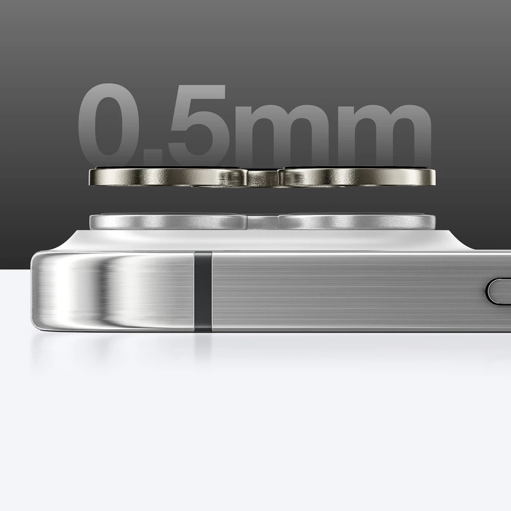 AmazingThing AR 3 Lens Glass Full Clear Apsauginis stiklas skirtas Apple iPhone 16 Pro / 16 Pro Max – Transparent
