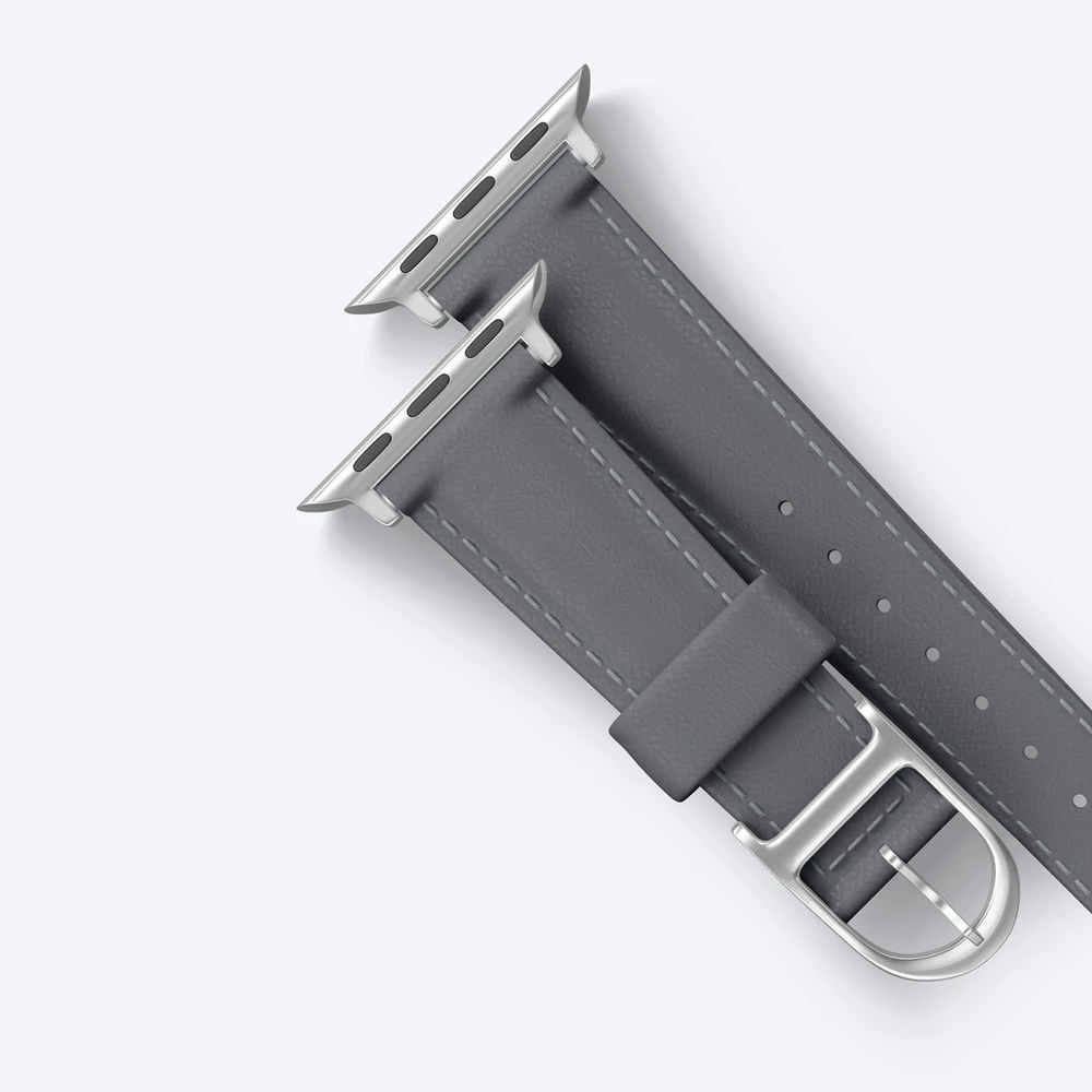 Nezatříděno „AmazingThing“ odinis dirželis „Apple Watch 45 / 46 / 49 mm“ – pilkas
