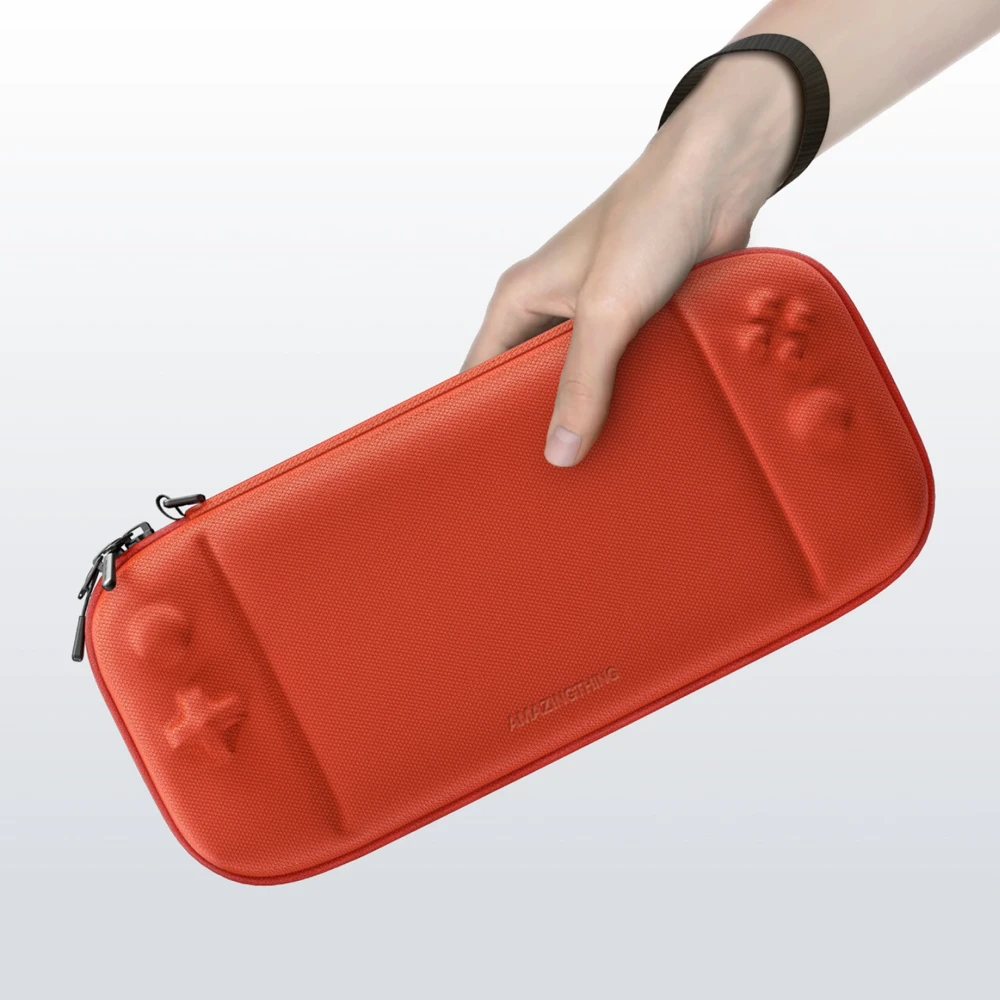AmazingThing PlayShield EDC apsauginis dėklas skirtas Nintendo Switch 2 – raudonos spalvos