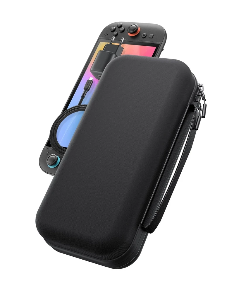 AmazingThing PlayShield Pack Kit dėklas skirtas Nintendo Switch 2 – juodos spalvos