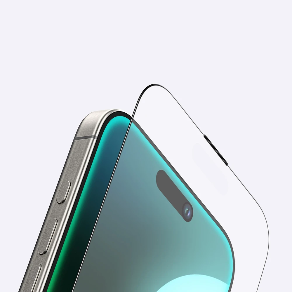 Nezatříděno „AmazingThing“ titano matinis grūdintas stiklas „iPhone 16 Pro“