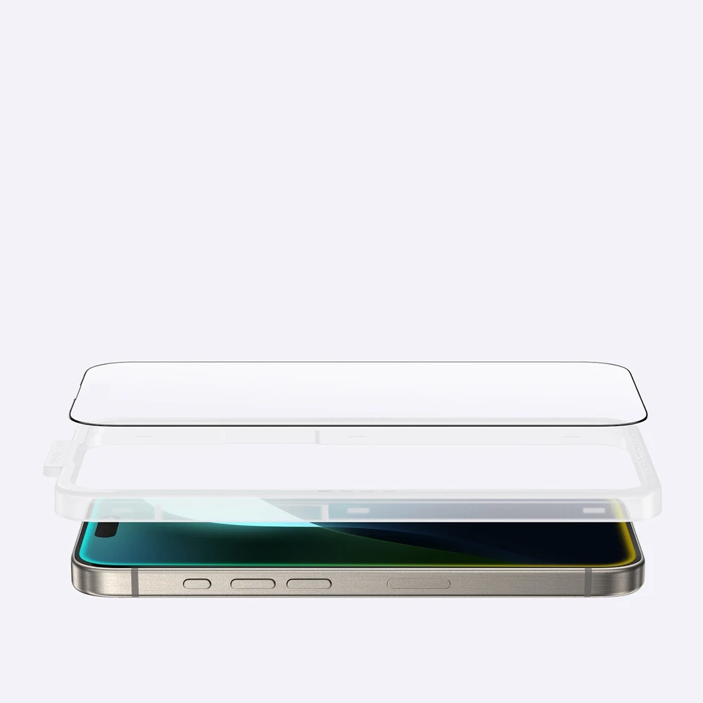 Nezatříděno „AmazingThing“ titano matinis grūdintas stiklas „iPhone 16 Pro“