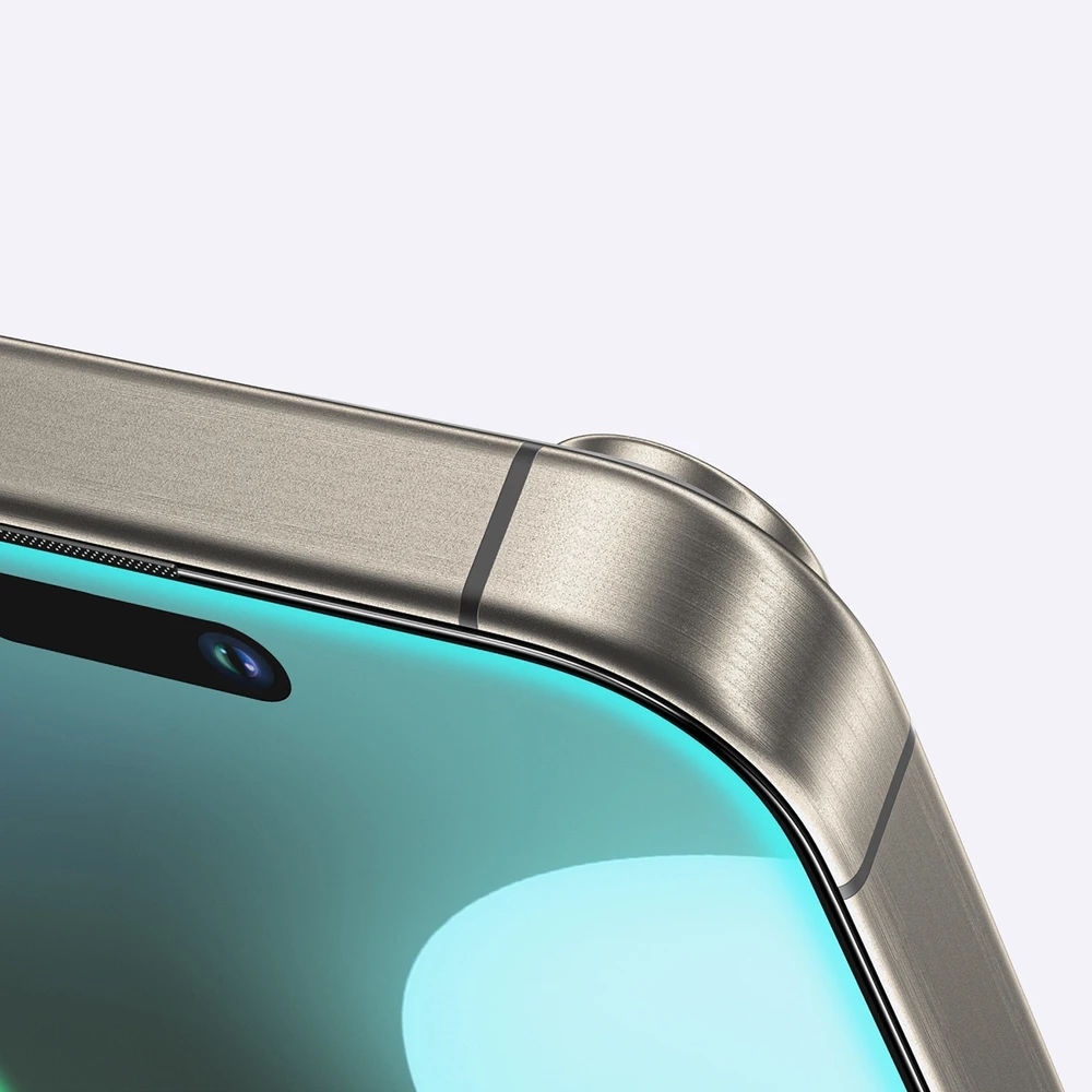 Nezatříděno „AmazingThing“ titano matinis grūdintas stiklas „iPhone 16 Pro“
