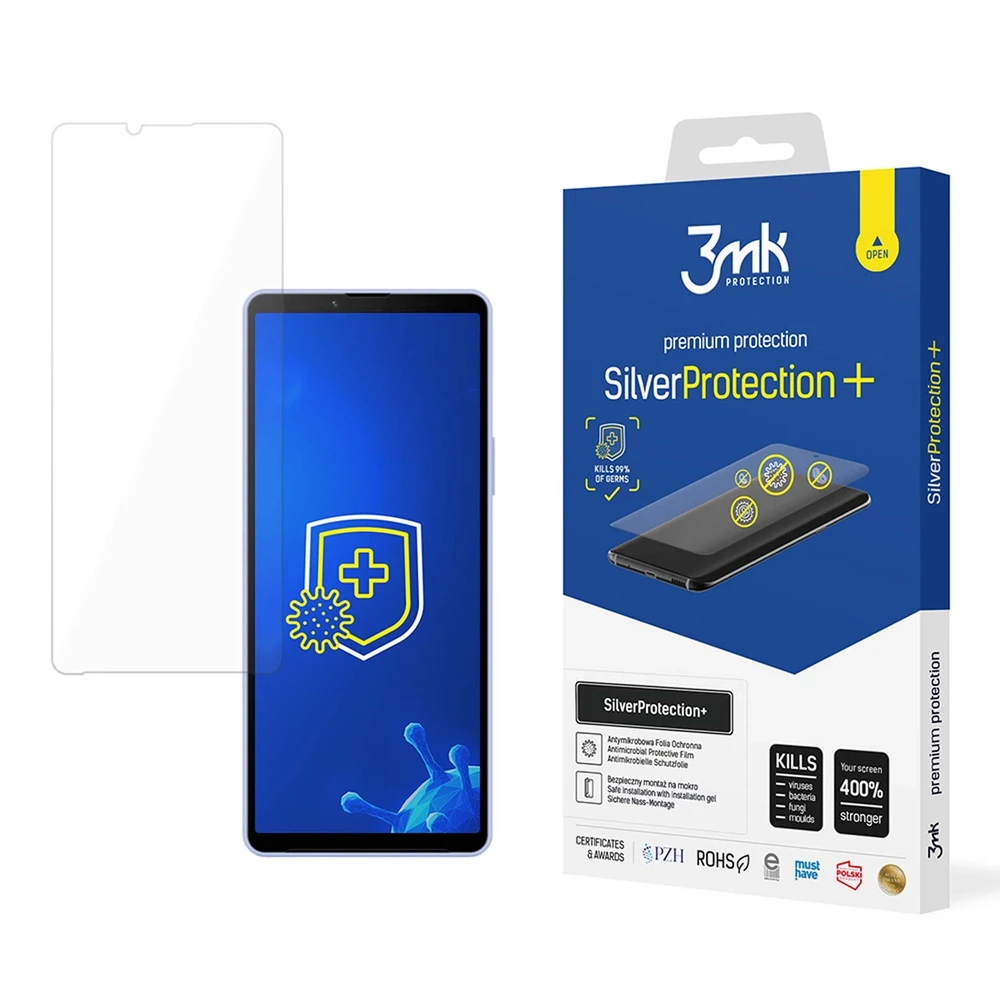 3MK SilverProtect+ Sony Xperia 10 VI antimikrobinis