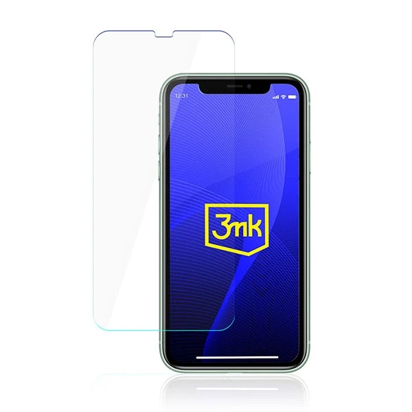 3MK FlexibleGlass Ekrano apsauga, Apple, iPhone XI, Nedūžtantis hibridinis stiklas, Skaidrus