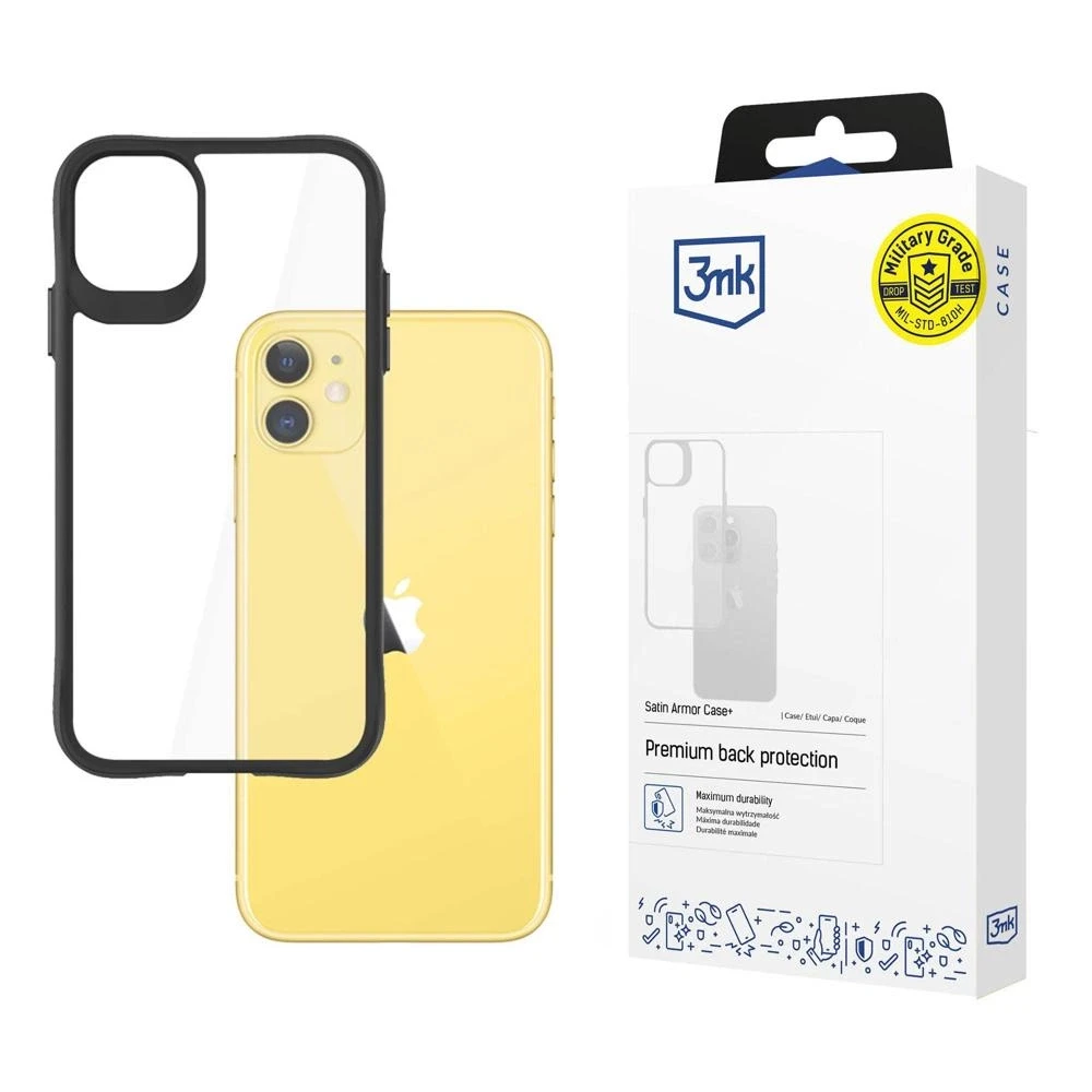 Dėklas Apple iPhone 11 – 3mk Satin Armor+