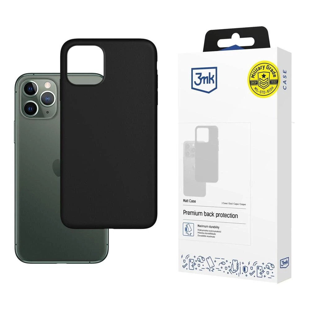 Dėklas 3mk Matt Case Apple iPhone 12 Pro Max juodas