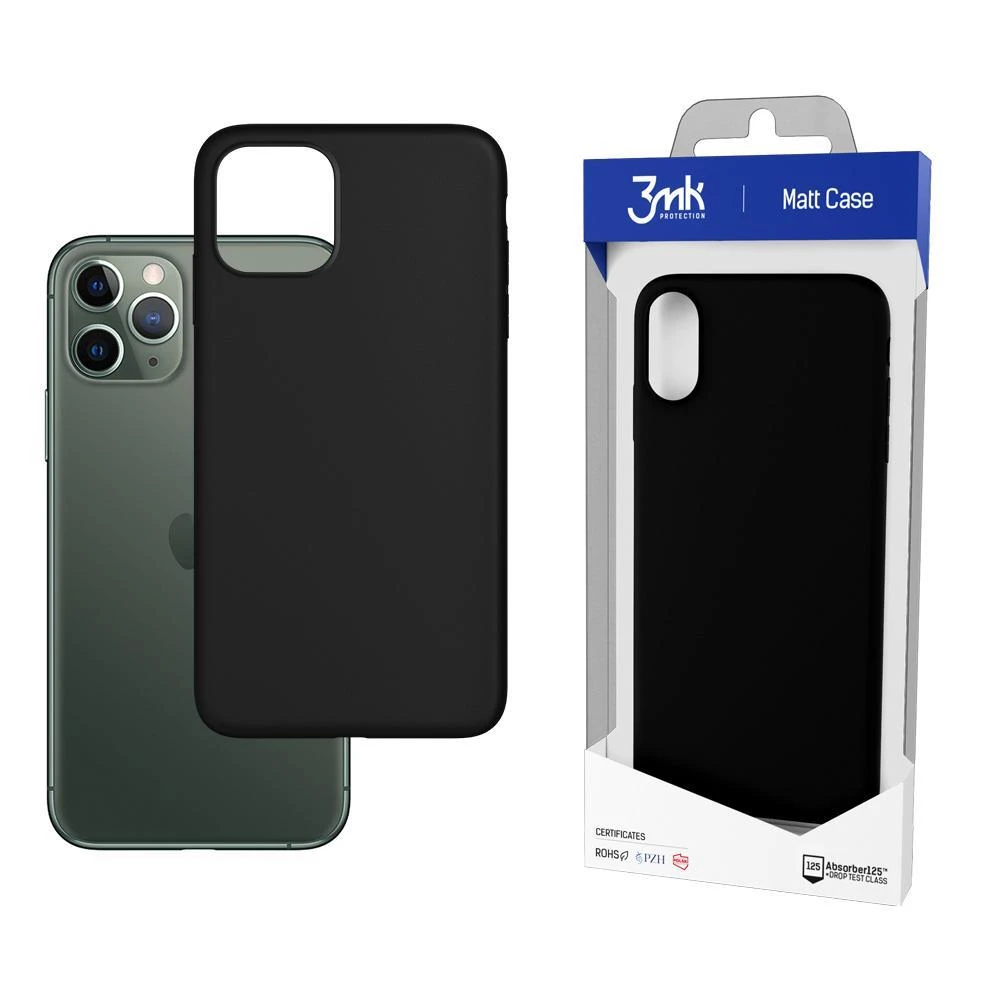 Dėklas 3mk Matt Case Apple iPhone 12 Pro Max juodas
