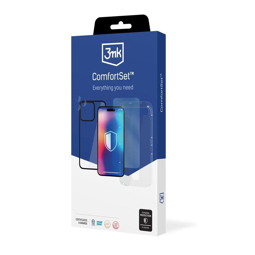 Dėklas Apple iPhone 13 Pro Max – 3mk komforto rinkinys 4 viename