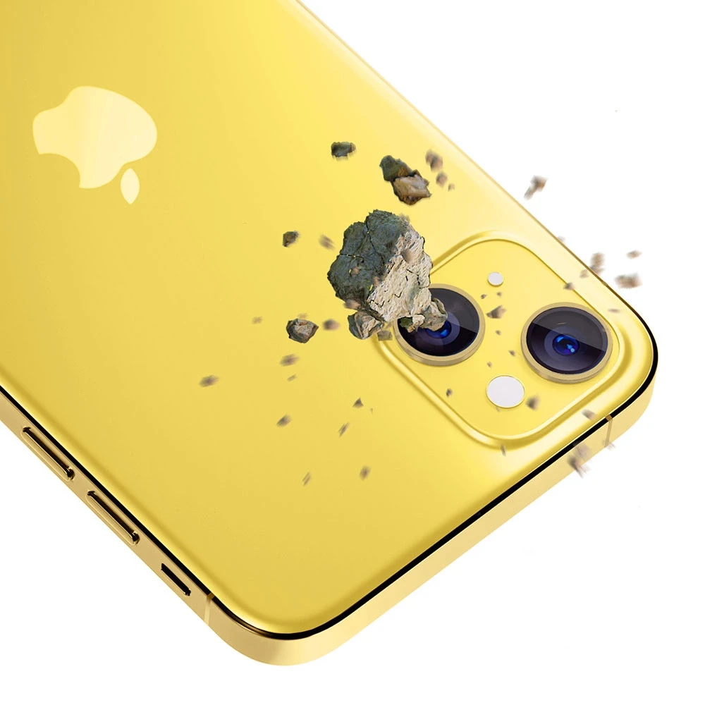 Apple iPhone 14 Plus – 3mk Lens Protection Pro Geltona