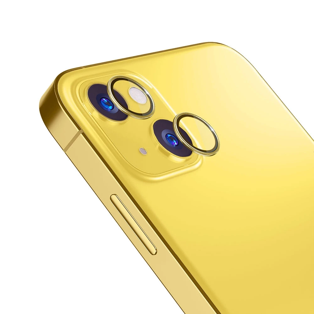 Apple iPhone 14 Plus – 3mk Lens Protection Pro Geltona