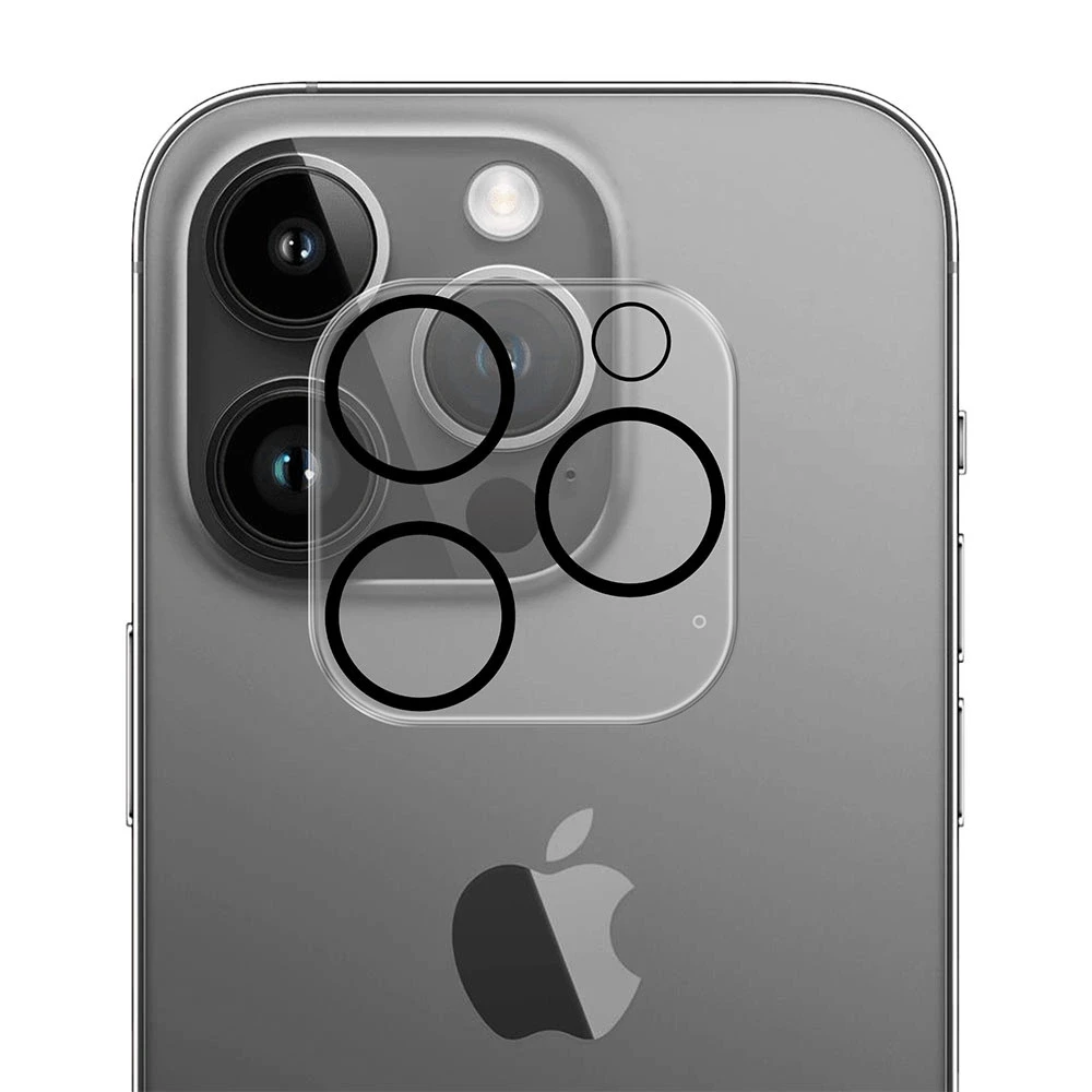 Apsauginis stiklas telefono kamerai Apple iPhone 14 Pro / 14 Pro Max 3MK Lens Protection Pro Full Cover