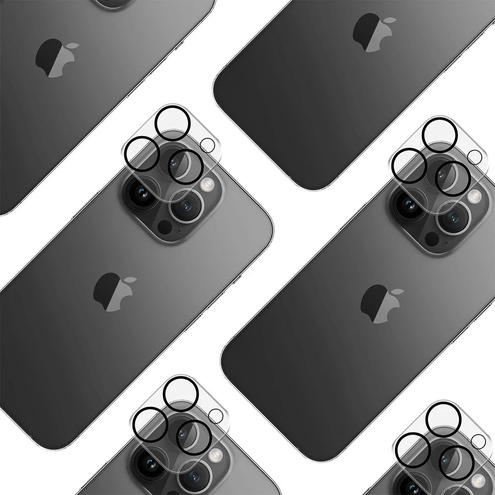 Apsauginis stiklas telefono kamerai Apple iPhone 14 Pro / 14 Pro Max 3MK Lens Protection Pro Full Cover