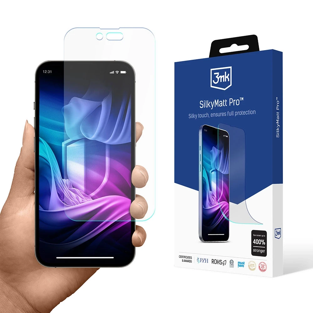 3mk Silky Matt Pro - Matte apsauginė plėvelė skirta Apple iPhone 14 Pro