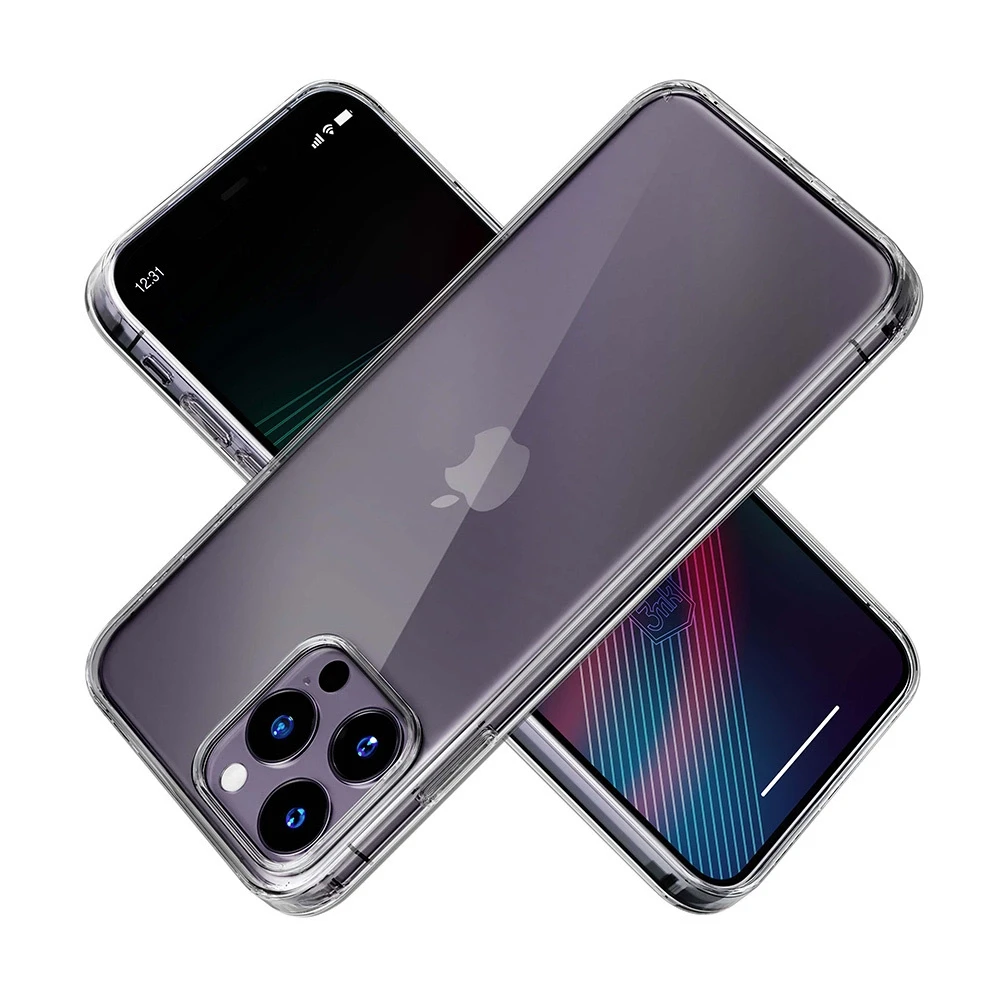Dėklas 3mk Clear Case 1,2mm Apple iPhone 14 Pro Max