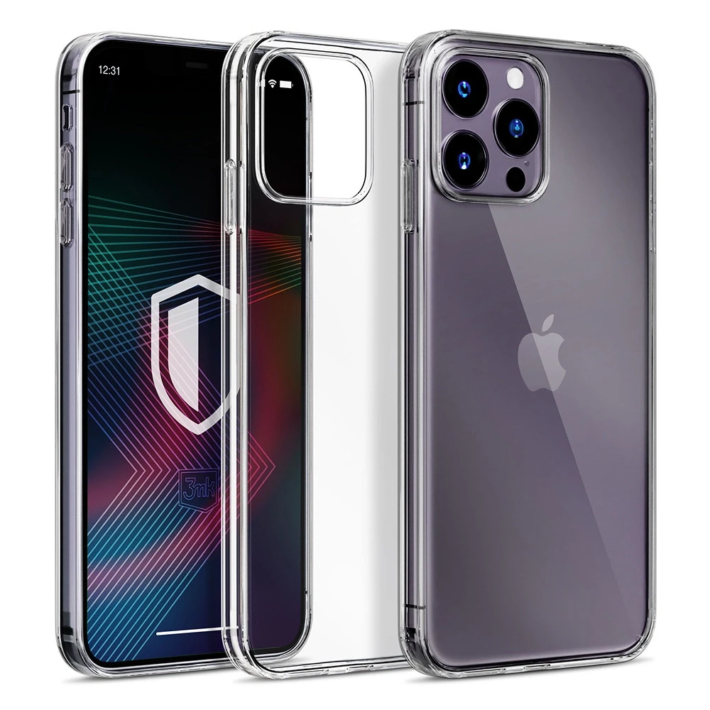 Dėklas 3mk Clear Case 1,2mm Apple iPhone 14 Pro Max