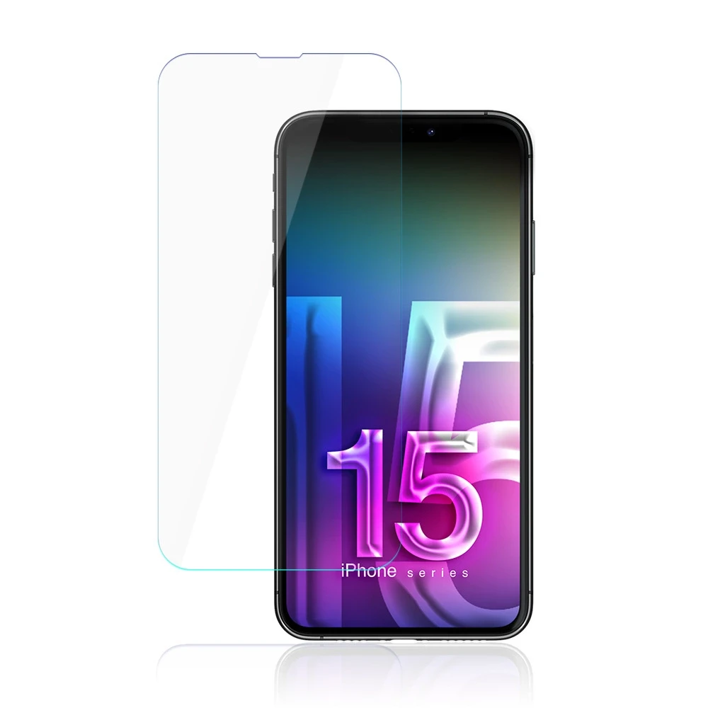 Hibridinis stiklas Apple iPhone 15 3mk lankstus stiklas, hibridinė plėvelė skaidri