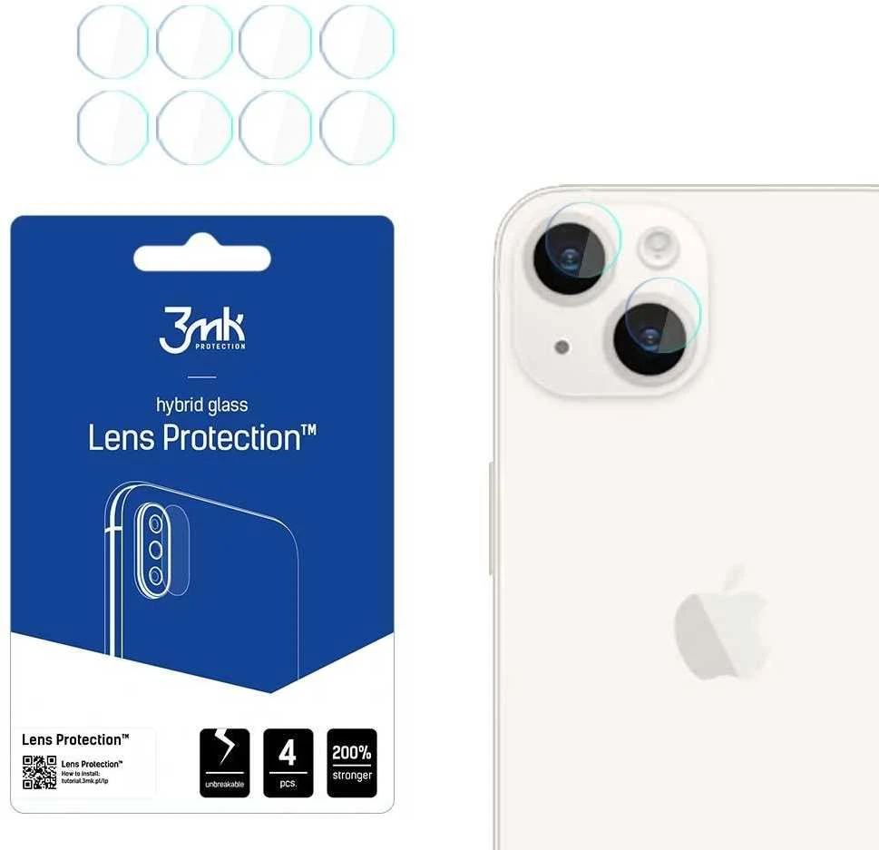 3MK objektyvo apsauga Apple iPhone 15 6.1" kameros objektyvo apsauga 4 vnt.