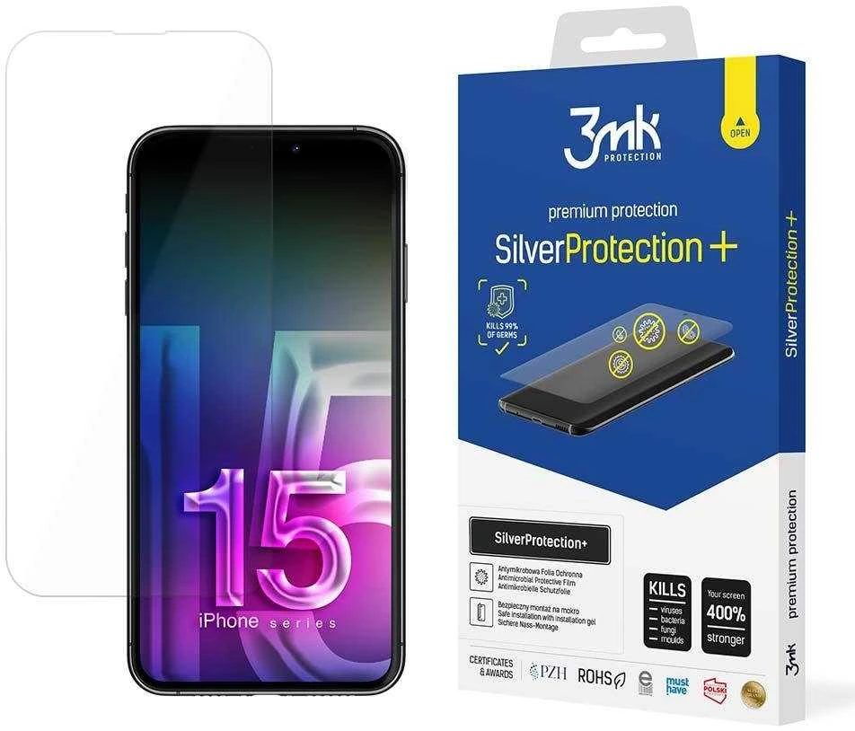 Apple iPhone 15 – 3mk SilverProtection+