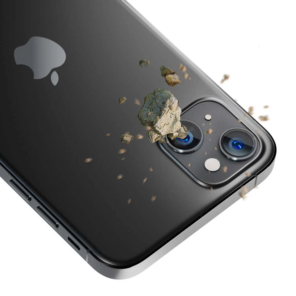Apsauginis stikliukas kamerai 3mk Lens Pro Apple iPhone 15 Plus juodas