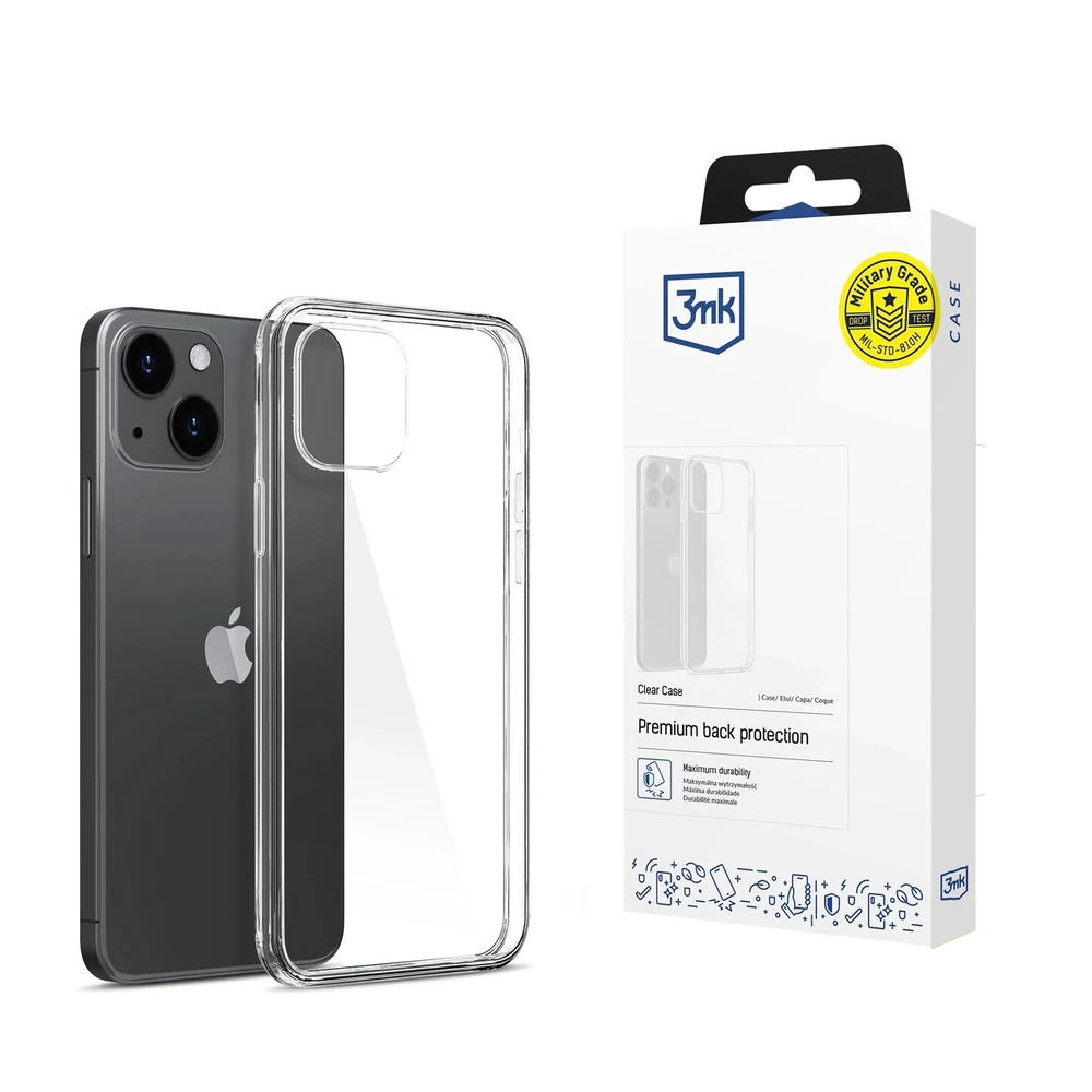 Dėklas 3mk Clear Case 1,2mm Apple iPhone 15 Plus