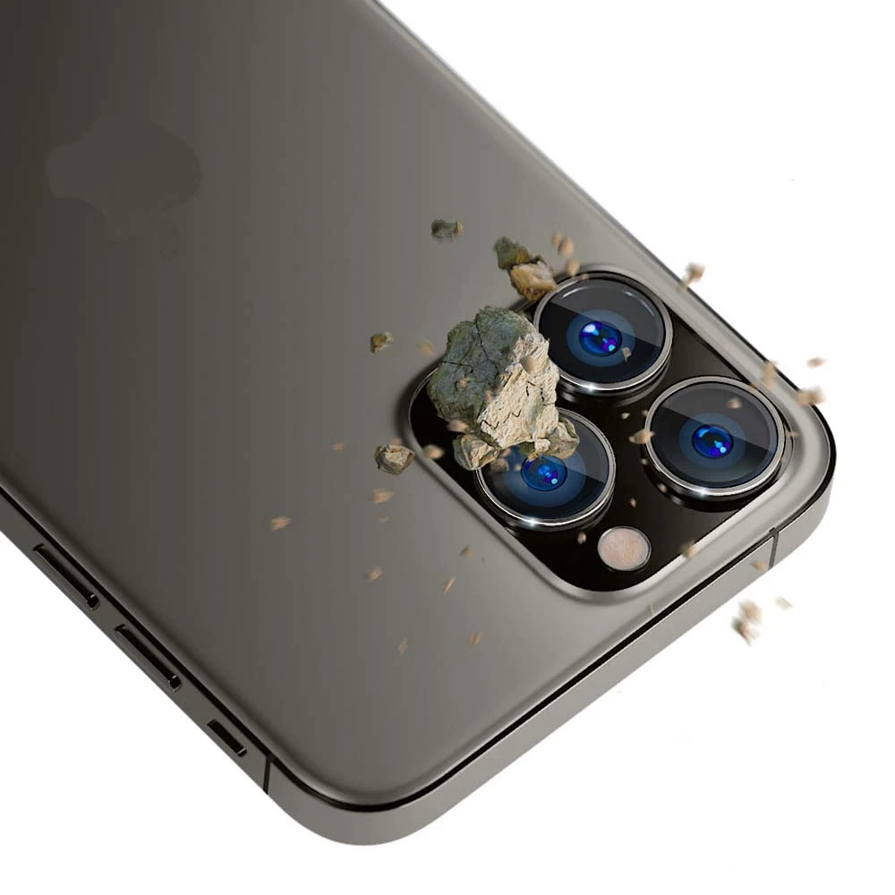 Apsauginis stikliukas kamerai 3mk Lens Pro Apple iPhone 15 Pro juodas