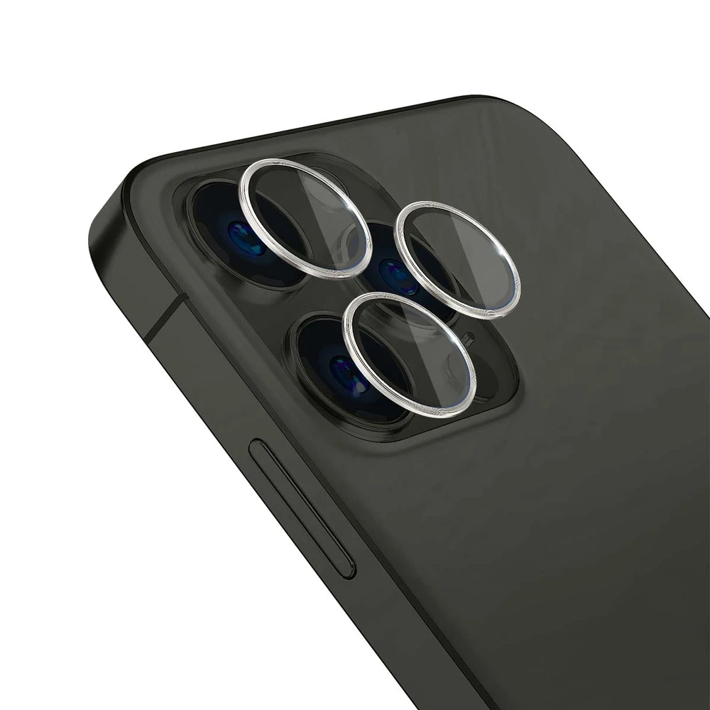 Apsauginis stikliukas kamerai 3mk Lens Pro Apple iPhone 15 Pro sidabrinis