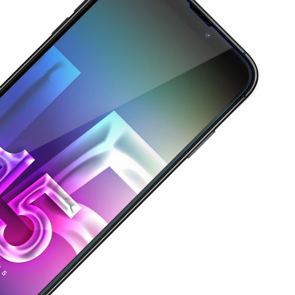 Hibridinis stiklas Apple iPhone 15 Pro Max 3mk lankstus stiklas, hibridinė plėvelė skaidri
