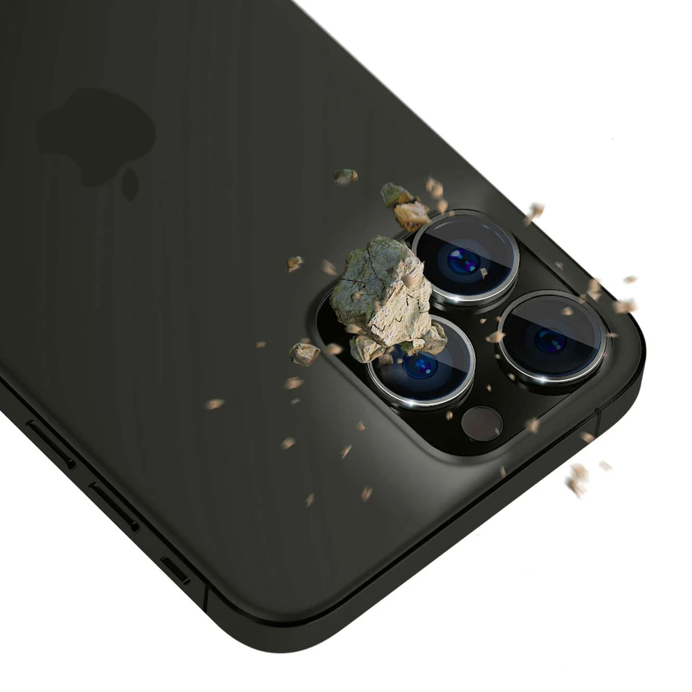 Apsauginis stikliukas kamerai 3mk Lens Pro Apple iPhone 15 Pro Max sidabrinis