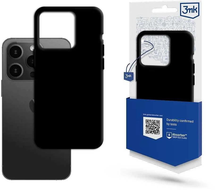 Dėklas 3mk Matt Case Apple iPhone 15 Pro Max juodas