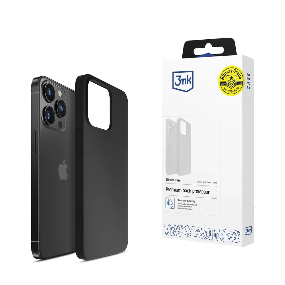 Dėklas Apple iPhone 15 Pro Max - 3mk Silikoninis