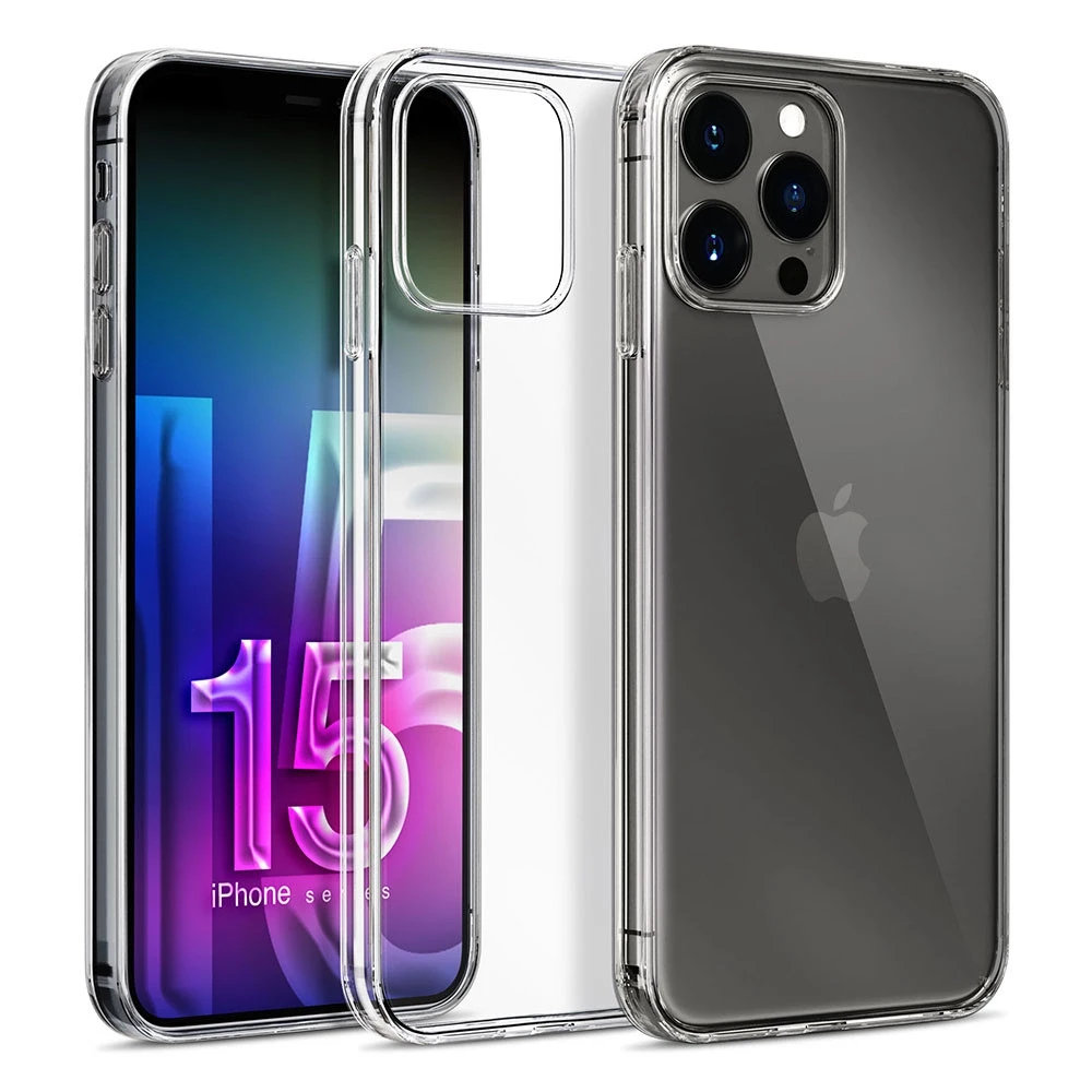 Dėklas 3mk Clear Case 1,2mm Apple iPhone 15 Pro Max
