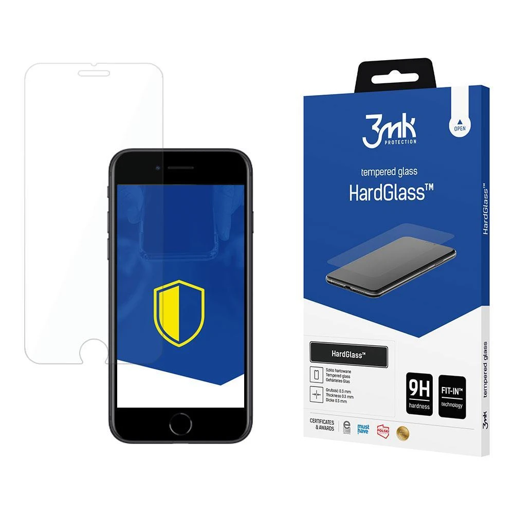 LCD apsauginis stikliukas 3mk Hard Glass Apple iPhone 7/8/SE 2020/SE 2022