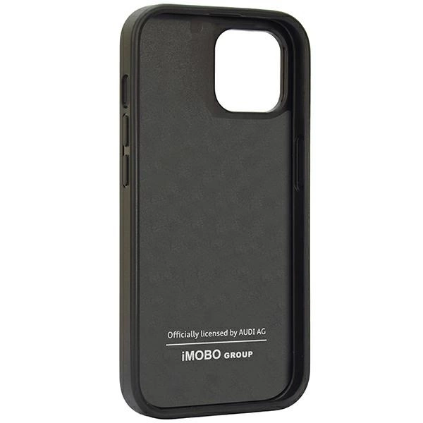 Dėklas Apple iPhone 14 Audi Carbon Fiber Stripe (AUS-TPUPCIP14-R8/D1-BK) juodos spalvos