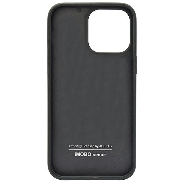Dėklas Apple iPhone 14 Pro Max Audi Carbon Fiber Stripe (AUS-TPUPCIP14PM-R8/D1-BK) juodos spalvos
